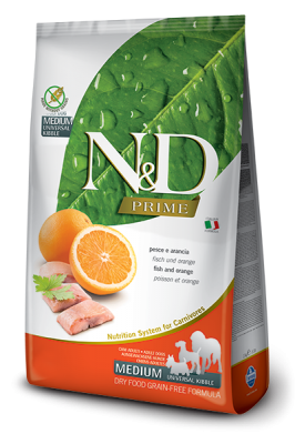 N&D Prime Medium Adult Fish&Orange